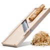 Benriner Mandoline Slicer with 4 Stainless Steel Blades Almond-5