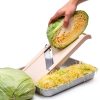Benriner Mandoline Slicer with 4 Stainless Steel Blades Almond-3