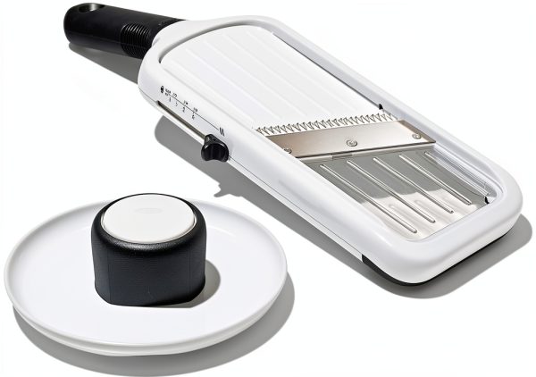 Mandoline Handheld OXO Good Grips Adjustable Thickness White-0
