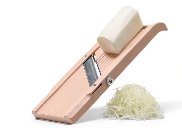 Benriner Mandoline Slicer with 4 Stainless Steel Blades Almond-4