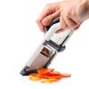 Mandoline Slicer ZKIRON Adjustable Stainless Steel Blade Gray-3