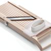 Benriner Mandoline Slicer with 4 Stainless Steel Blades Almond-0