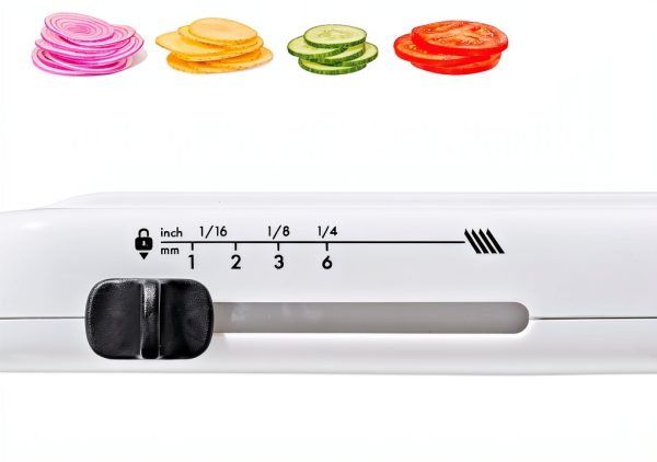 Mandoline Handheld OXO Good Grips Adjustable Thickness White-2