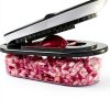 Vegetable Chopper CHOPZILLA 4-Blade Mandoline Slicer Pink 18x Faster-1